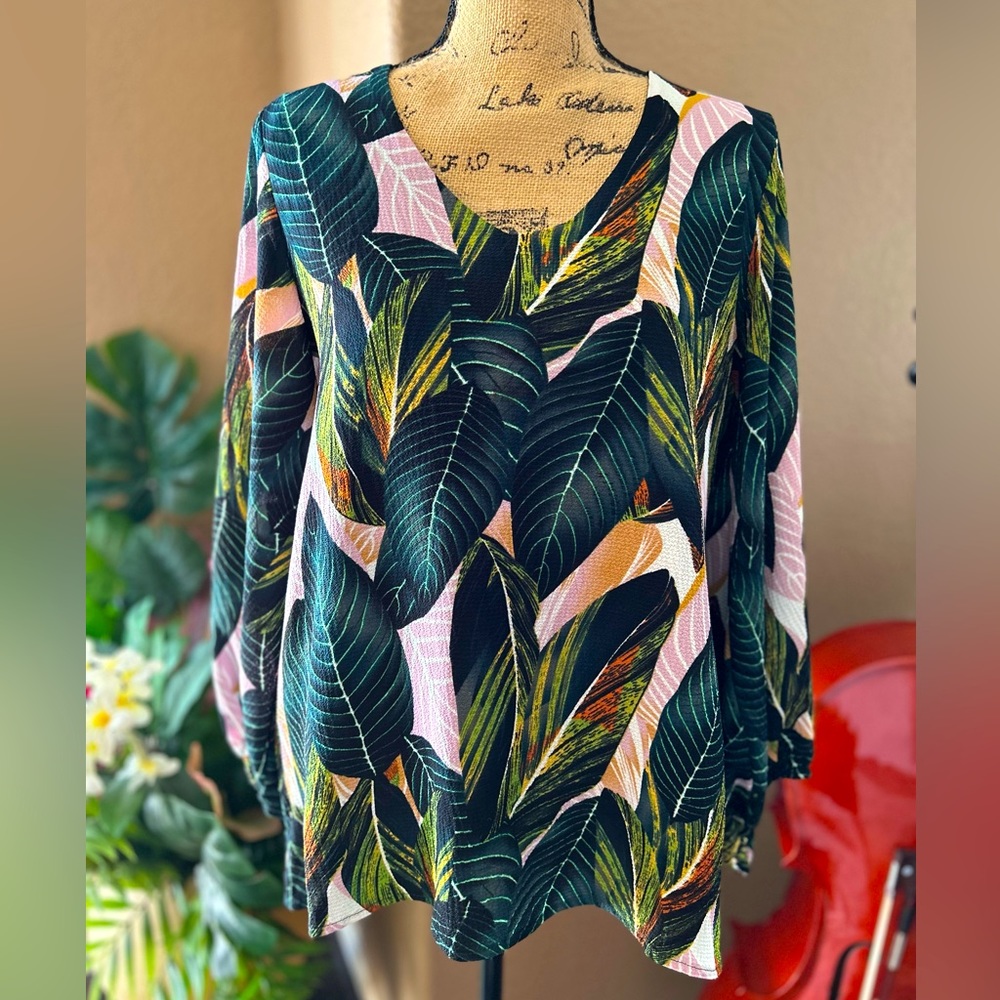 Tropical Blouse, Medium